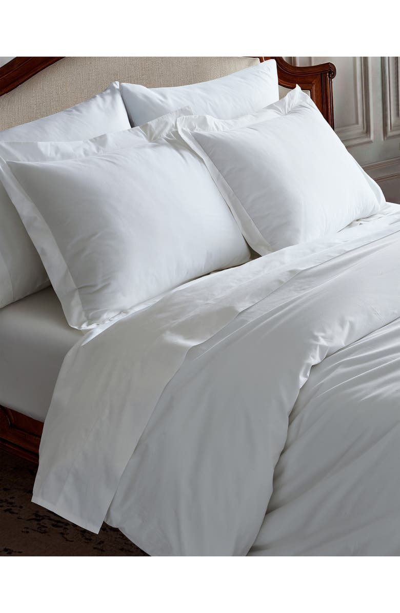 Petite Plume Signature Collection Sheet Set, Alternate, color, White