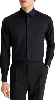 Eton Slim Fit Fly Front Tuxedo Shirt