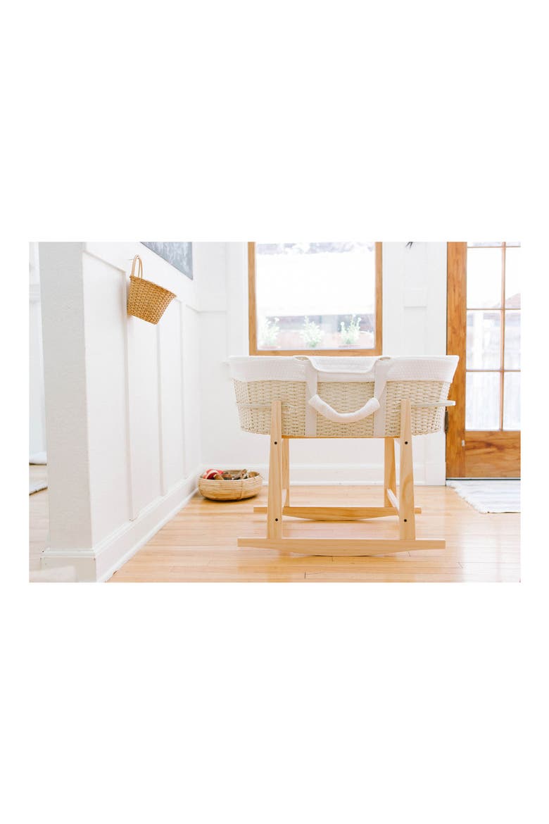 Natural Rocking Stand, Alternate, color, NATURAL PINE