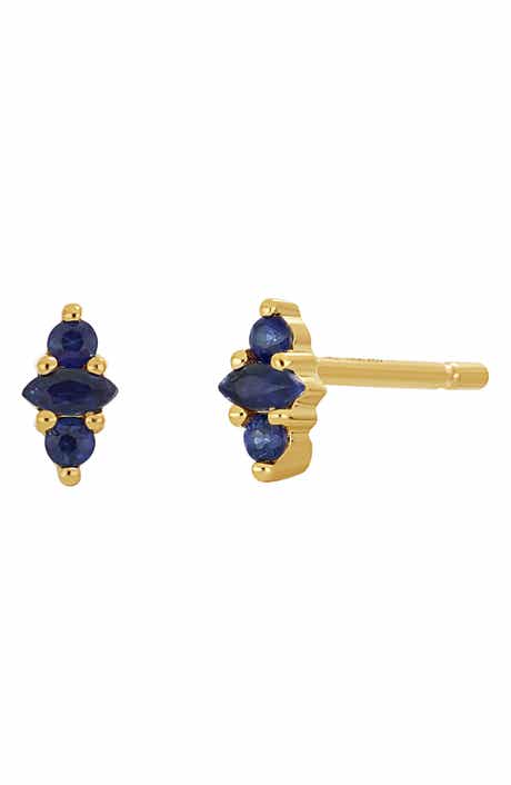 Bony Levy El Mar Marquise Gem Stud Earrings