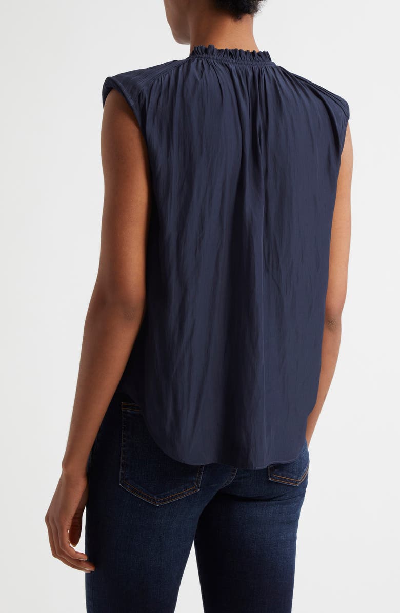 Ramy Brook Polina Sleeveless Top, Alternate, color, Navy