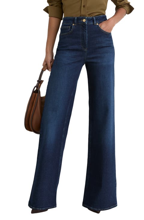Jas High Waist Wide Leg Jeans