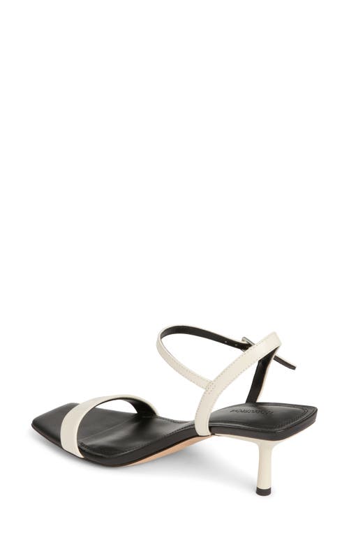 Nordstrom Sydney Ankle Strap Sandal In Ivory Vanilla