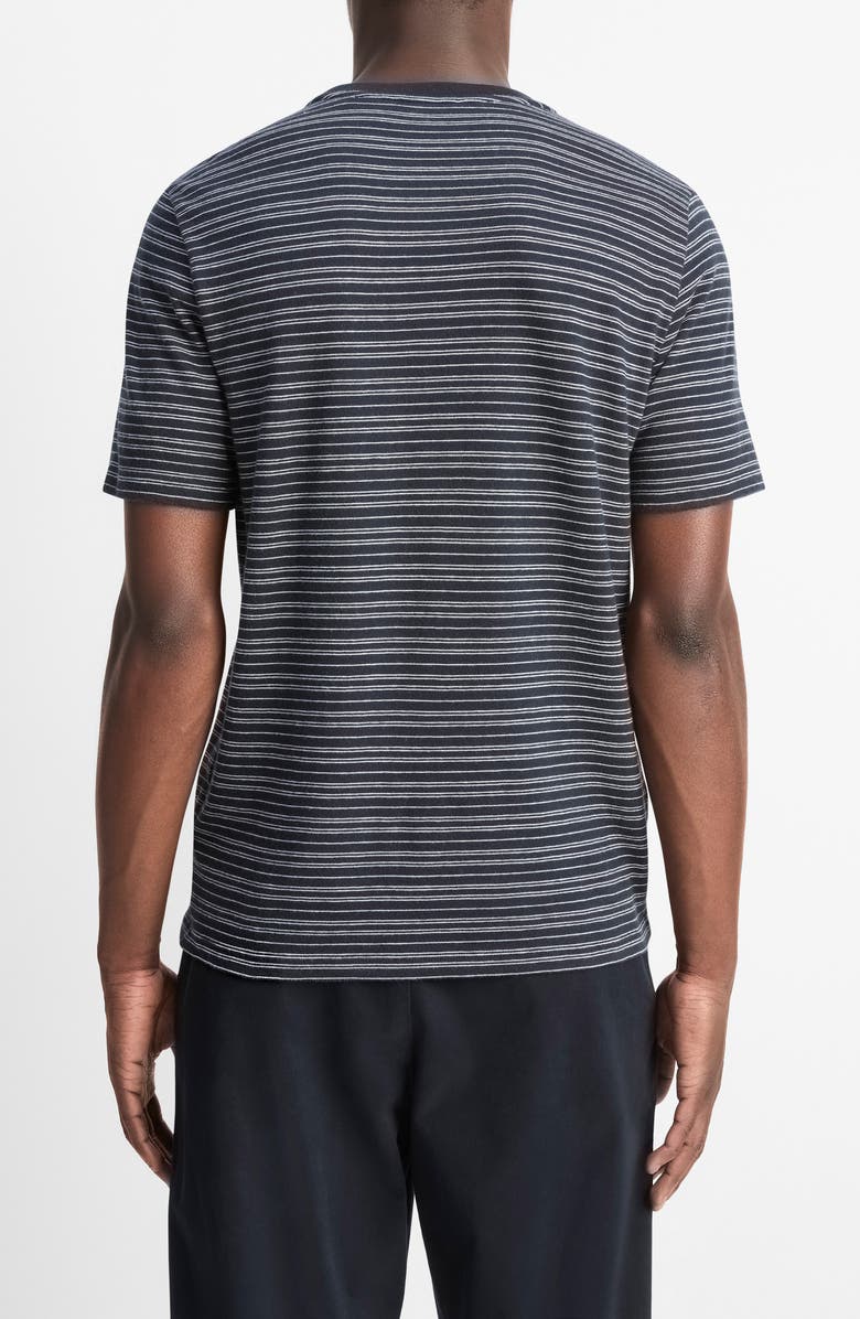 Vince Loose Fit Stripe Crewneck T-Shirt, Alternate, color, 