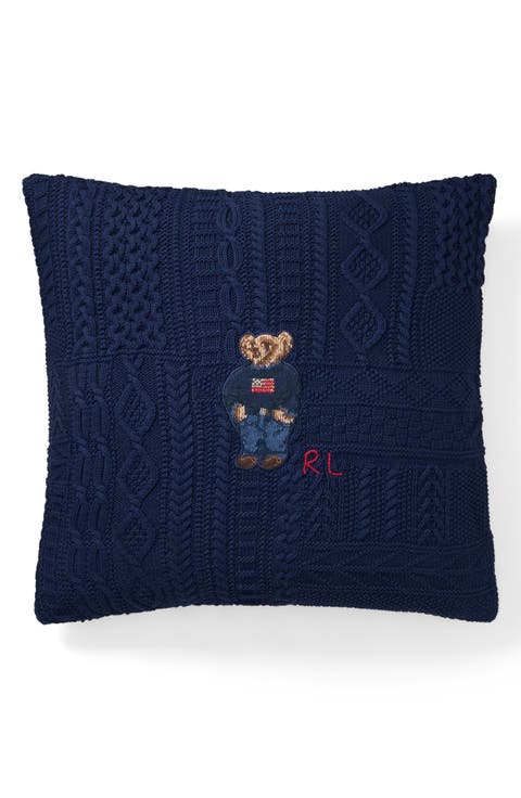 Cable Knit Decorative Pillow
