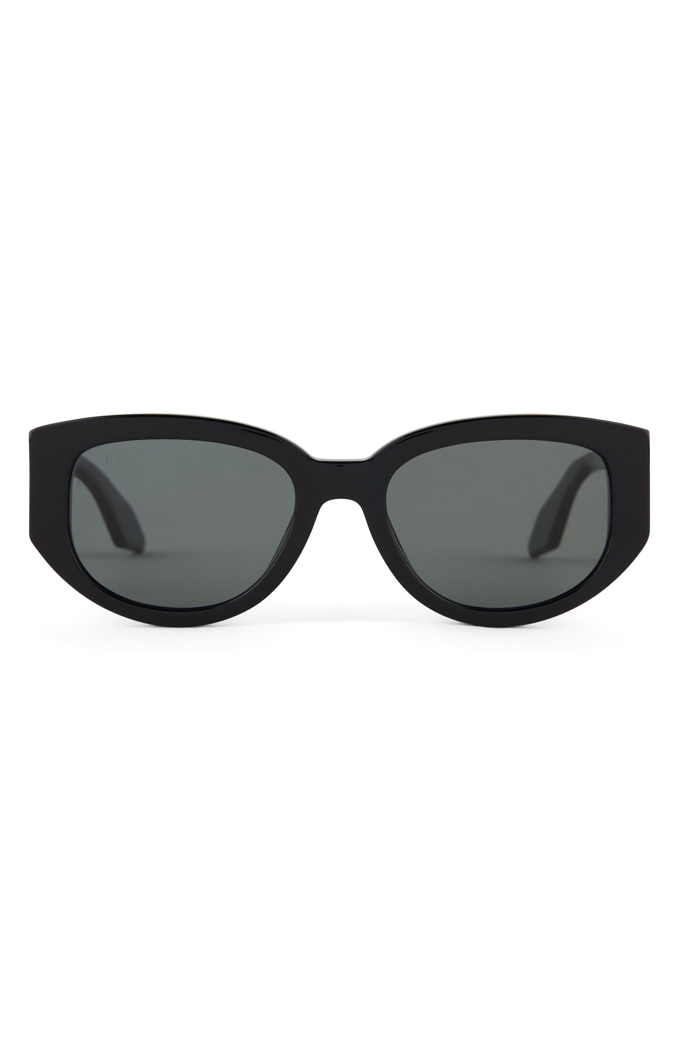 Drew 54mm Polarized Oval Sunglasses