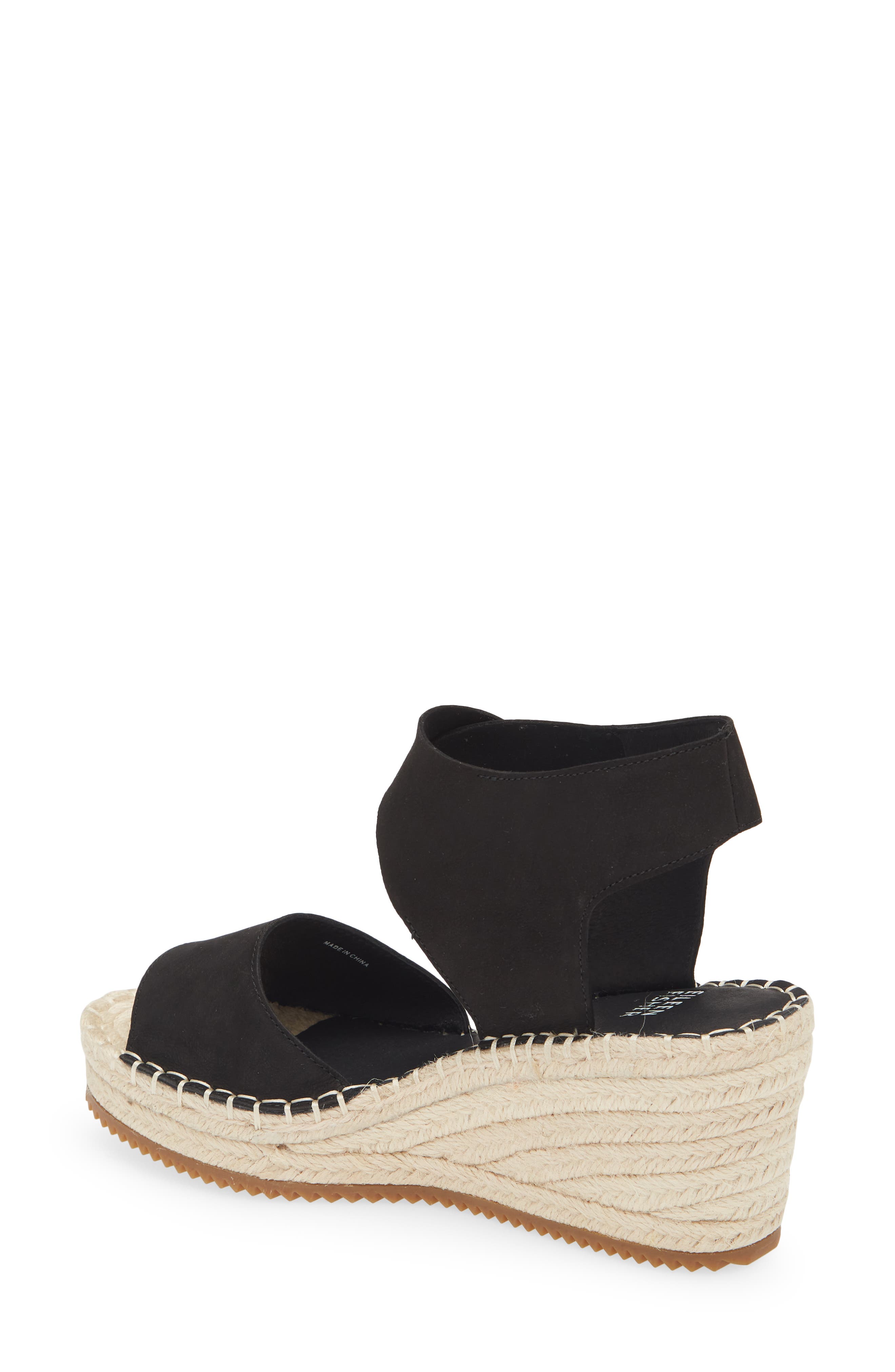 Eileen Fisher Weslia Espadrille Platform Wedge Sandal, Alternate, color, 