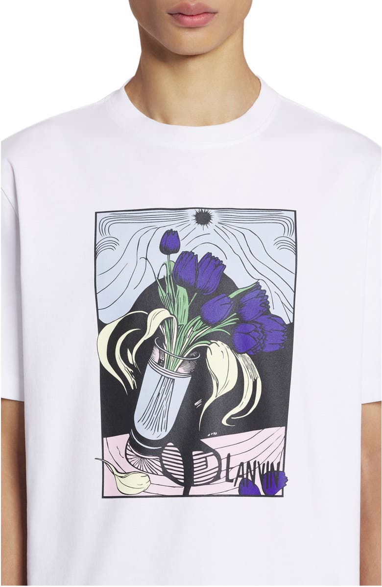 Lanvin Printed T-Shirt, Alternate, color, 
