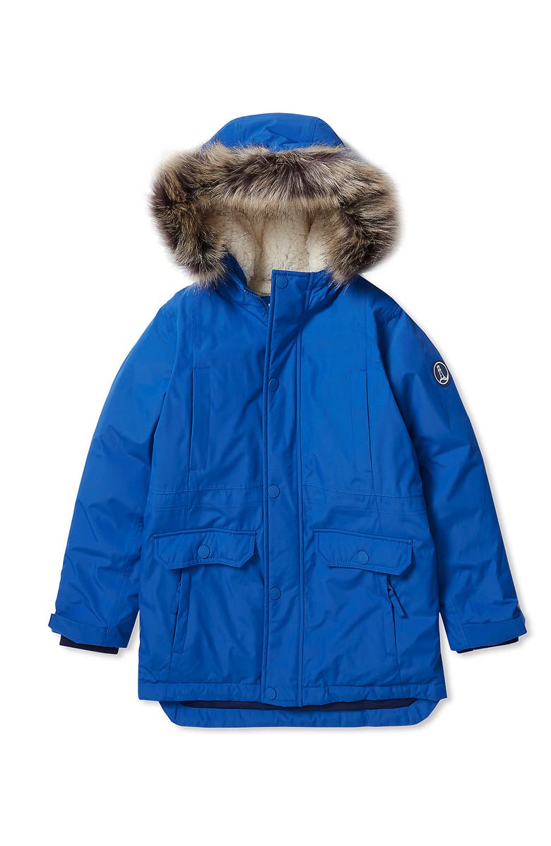 Lands' End Kids Husky Expedition Waterproof Winter Down Parka, Main, color, Cobalt