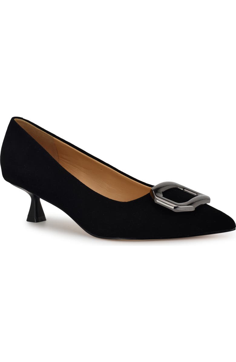 Nine West Propper Pointed Toe Kitten Heel Pump, Main, color,