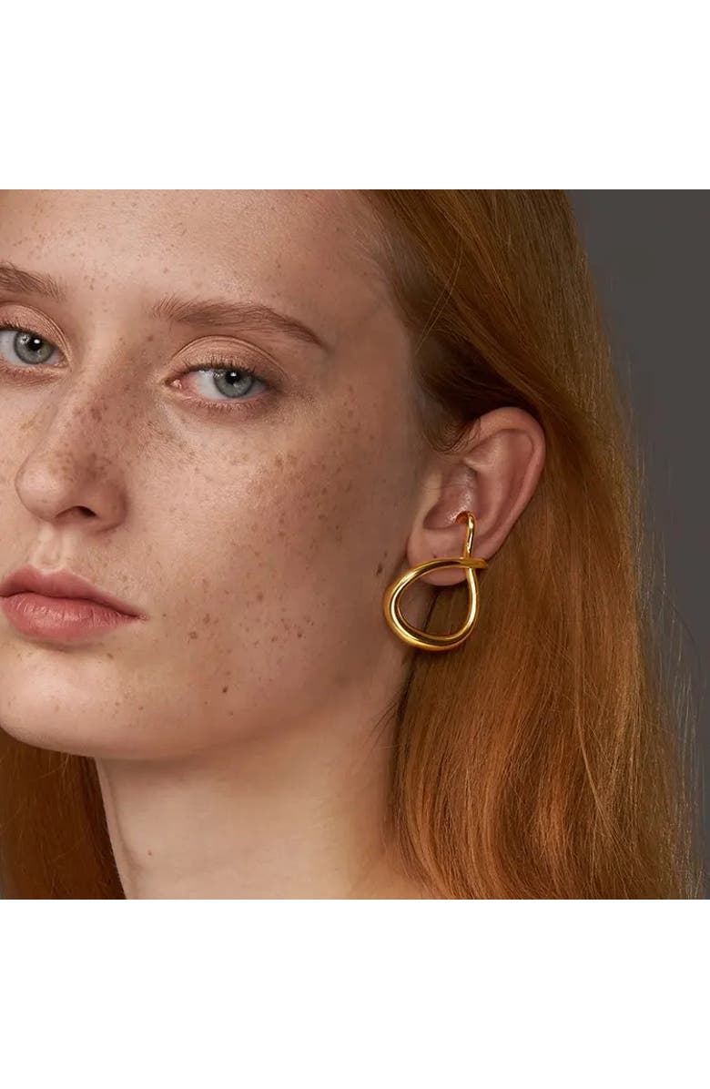 Outofoffice Gold Ear Cuff Hamptons, Alternate, color, Gold