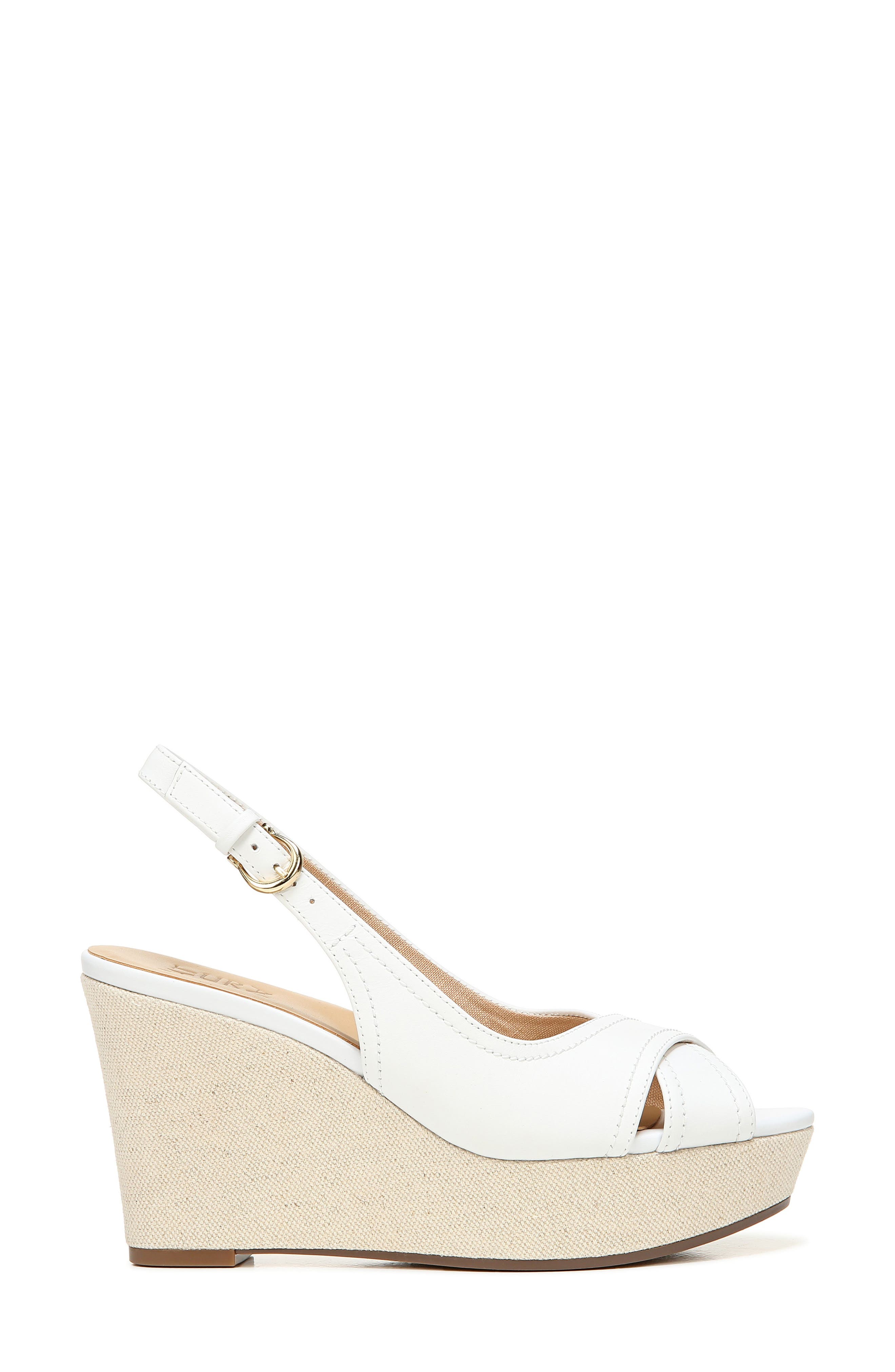 Naturalizer Zander Slingback Platform Wedge Sandal, Alternate, color, 