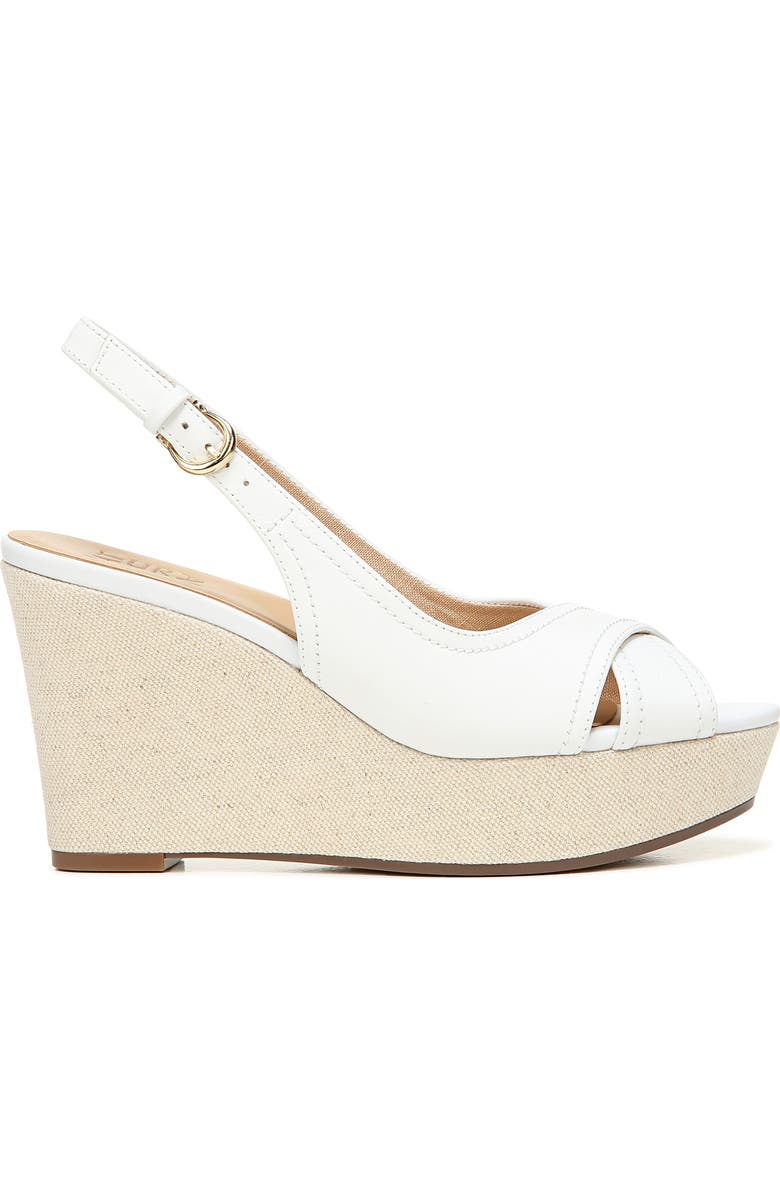 Naturalizer Zander Slingback Platform Wedge Sandal, Alternate, color,