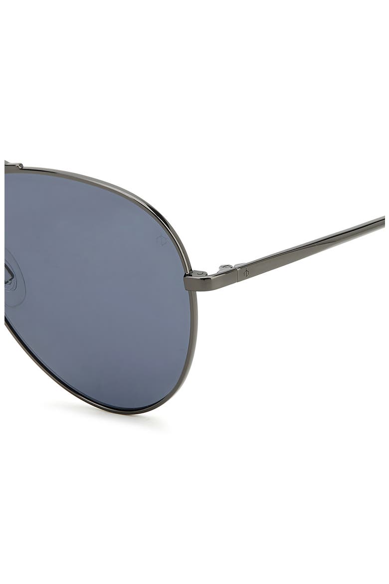 59mm Aviator Sunglasses, Alternate, color, DARK RUTH GREY/ GREY