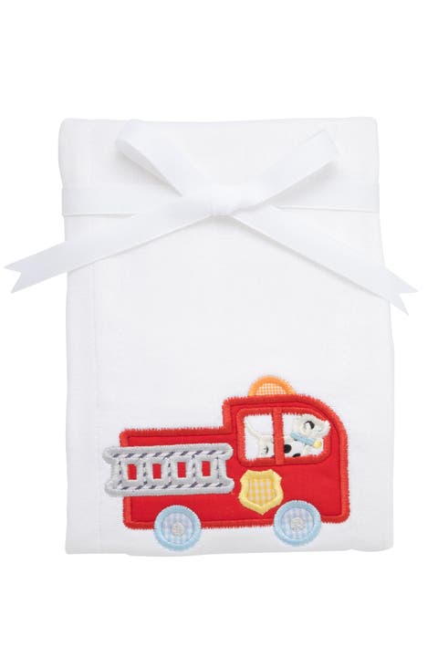 Classic Adventures Applique Burp Cloth