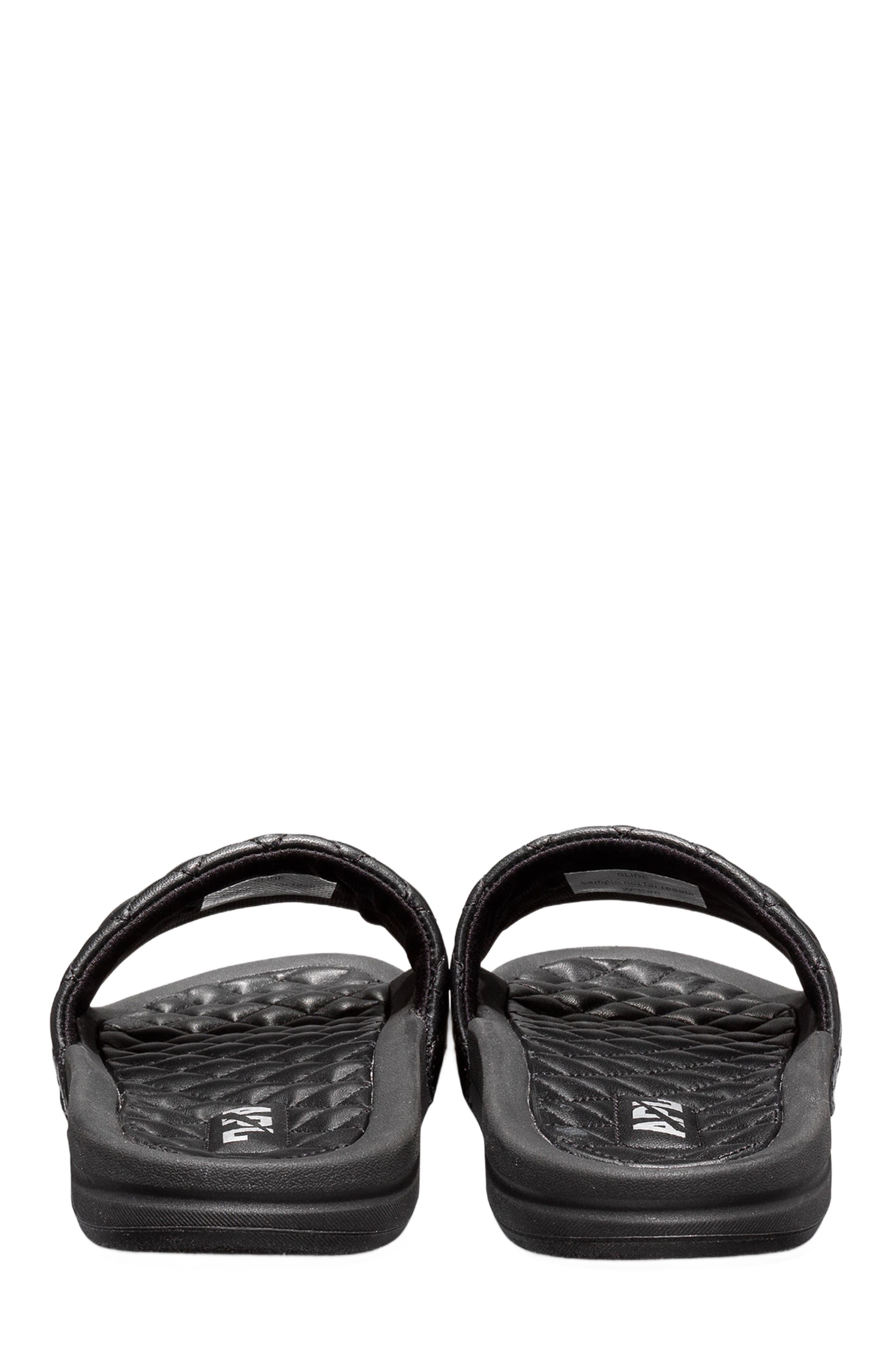 APL Men'S Lusso Slide Sandals, Alternate, color, Black