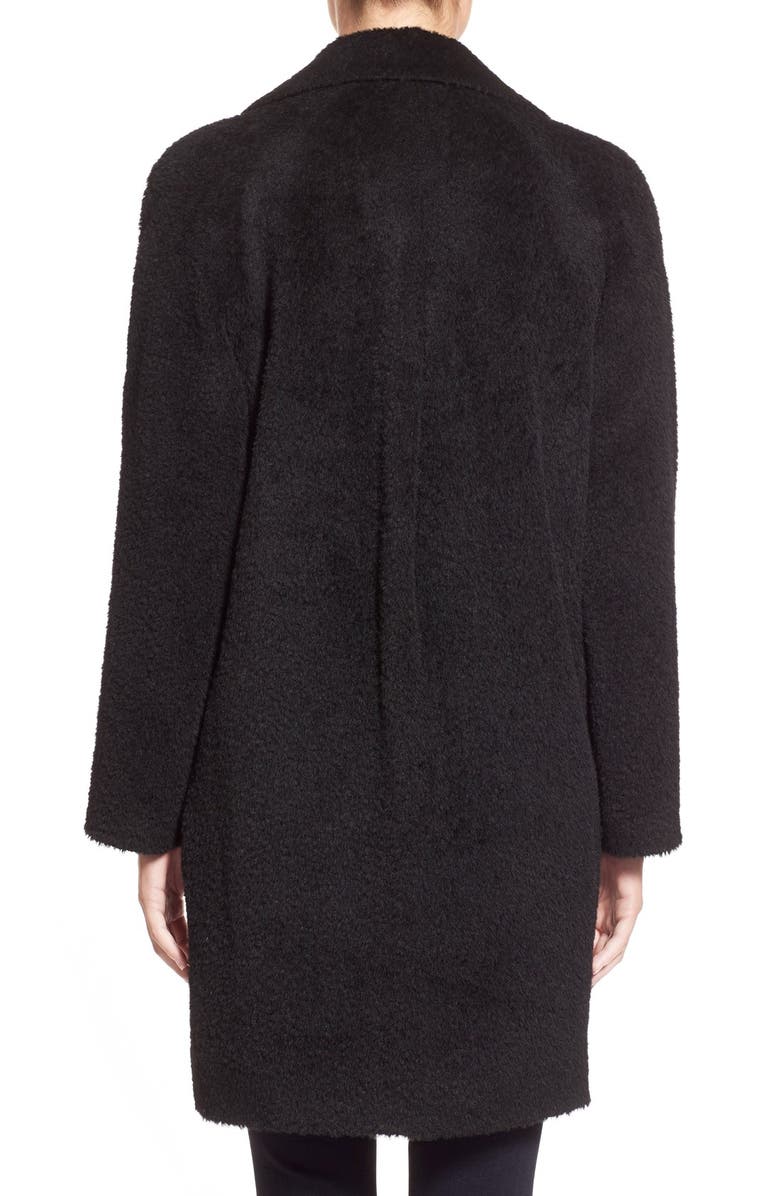 Kristen Blake Wool & Alpaca Blend Notch Collar Coat, Alternate, color,