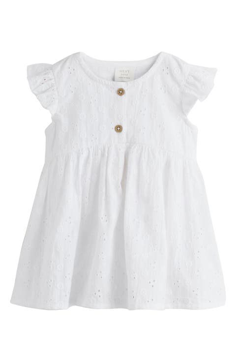 Cotton Eyelet Dress (Baby)