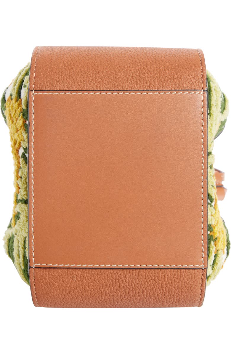 Loewe Mini Hammock Floral Leather Hobo, Alternate, color,