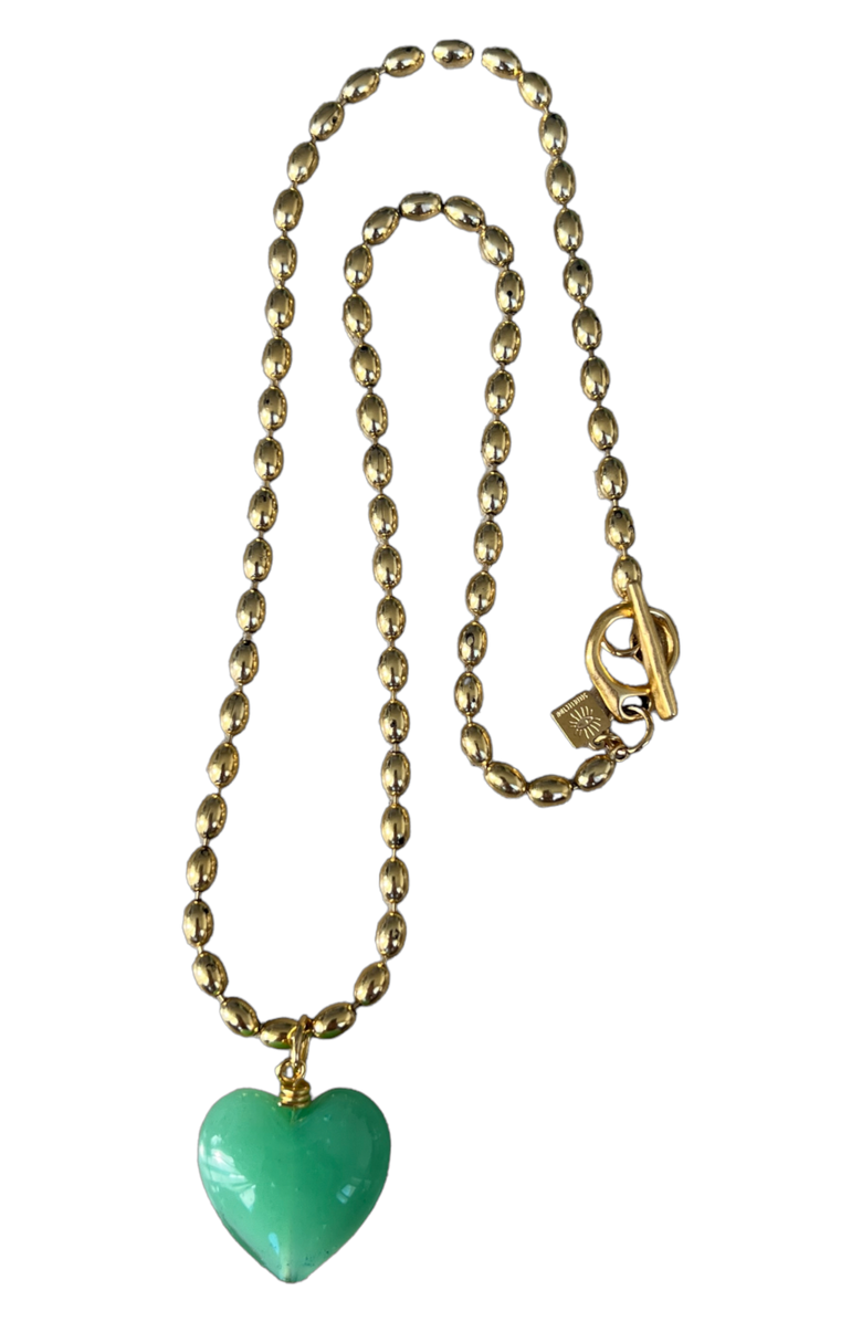 sccollection Bacio Necklace, Main, color, Seafoam Green