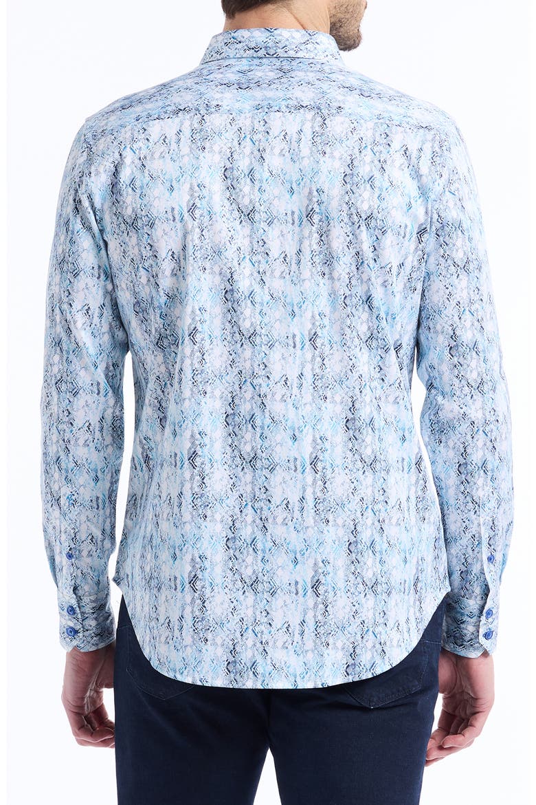 Alahmar Classic Fit Stretch Button-Up Shirt, Alternate, color, LIGHT BLUE