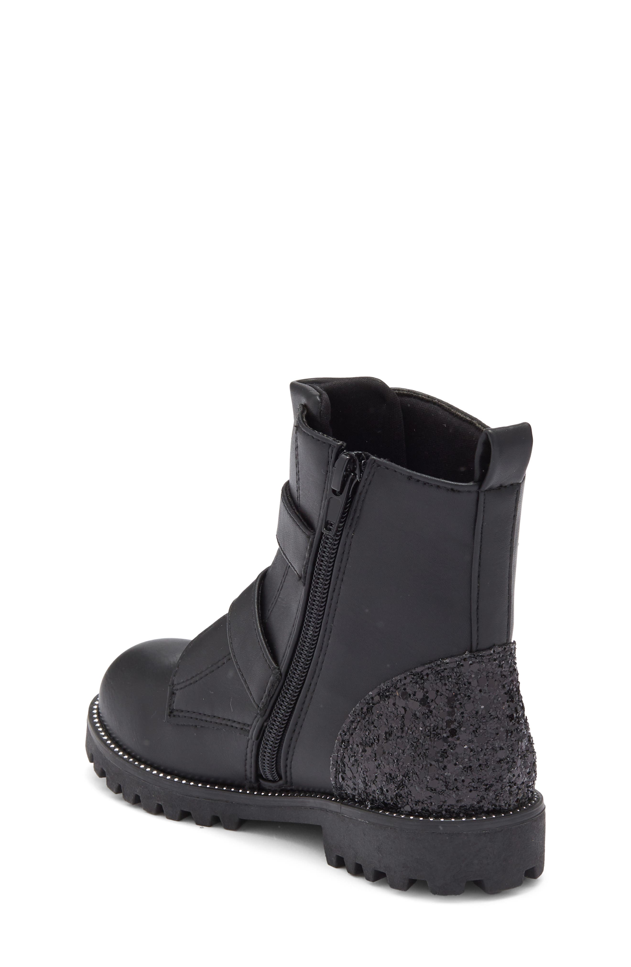 Harper Canyon Kids' Star Buckle Boot, Alternate, color, Black