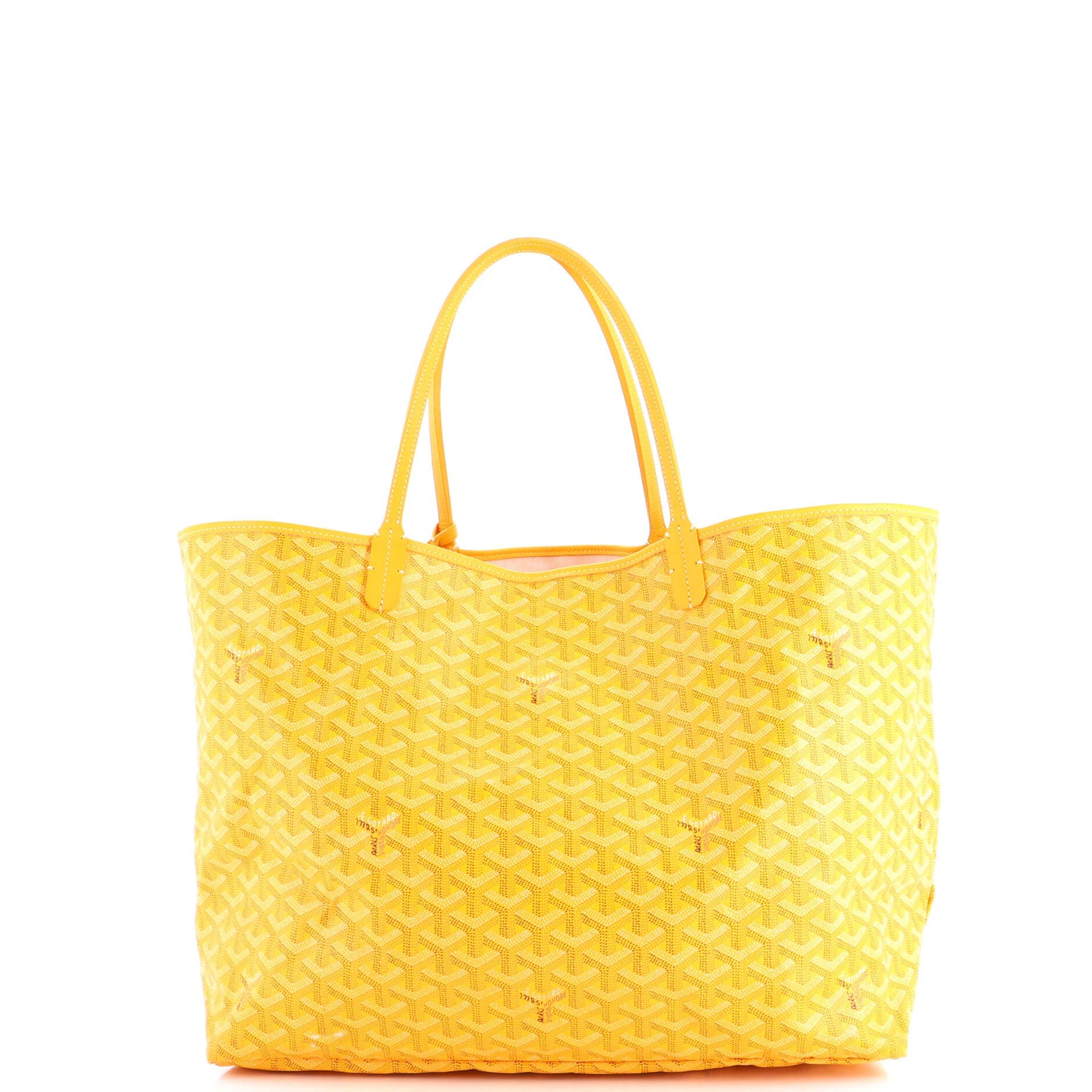 Pre-Owned Goyard Saint Louis Tote Coated Canvas GM, Alternate, color, Orange