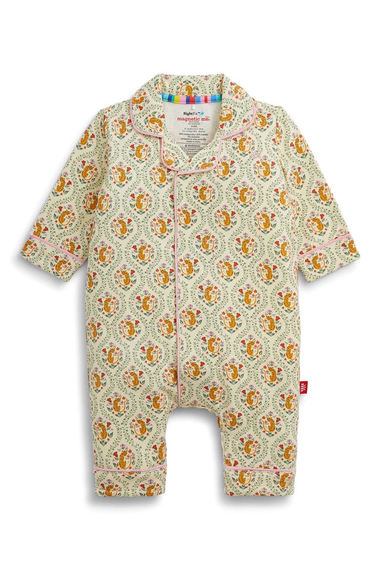Kids' Fleur Sauvage Romper, Main, color, BEIGE