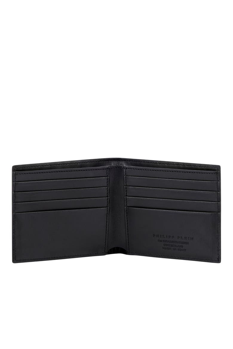 Leather French Wallet Cocco Men, Alternate, color, black