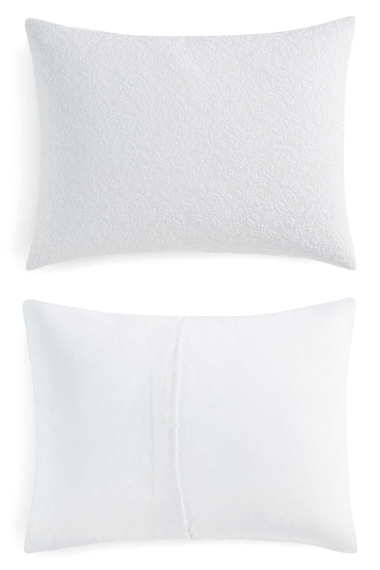 Garden Trellis 2-Piece Duvet Cover Set, Alternate, color, SPARKLING WHITE
