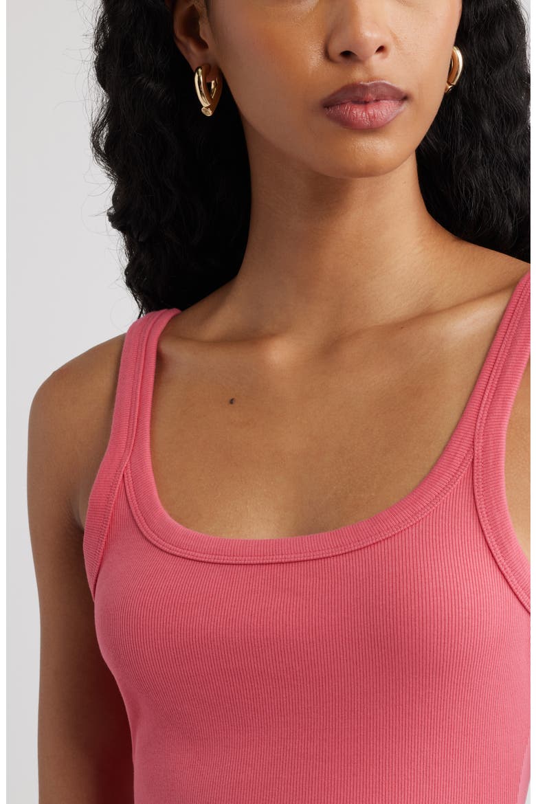 Rib Tank, Alternate, color, PINK PARTY