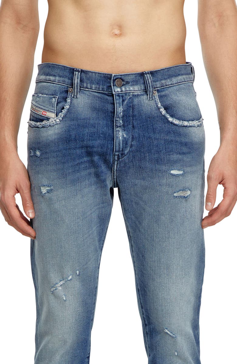 DIESEL<sup>®</sup> 2019 D-Strukt Slim Fit Jeans, Alternate, color, 