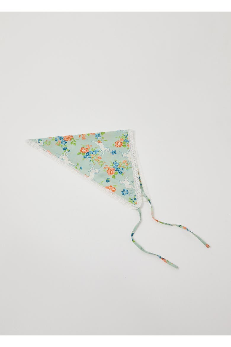 Hayley Handkerchief Headpiece, ModCloth x Gunne Sax, Alternate, color, Unicorn Tapestry