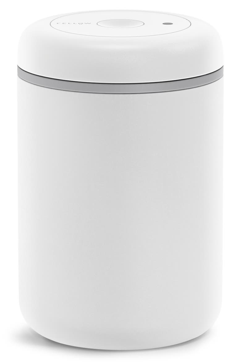 Atmos Stainless Steel Vacuum Canister, Main, color, MATTE WHITE