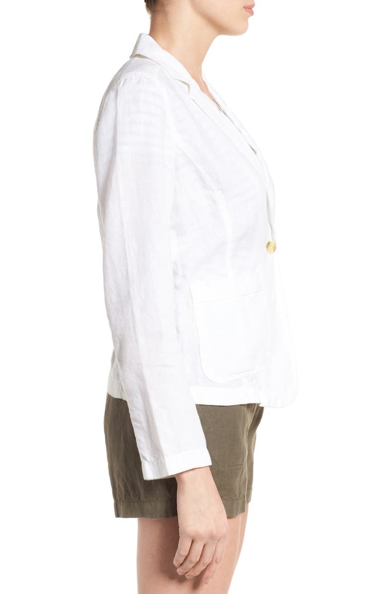 Caslon<sup>®</sup> Linen One-Button Blazer, Alternate, color, 