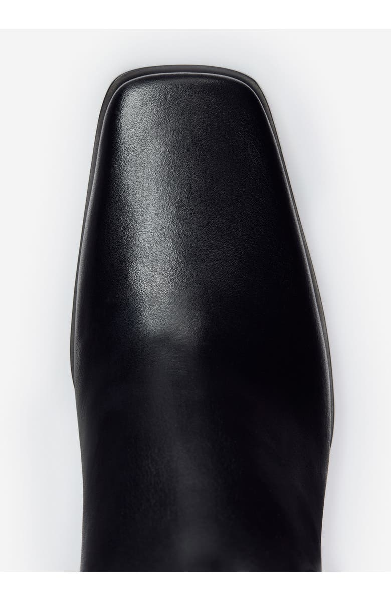 Reformation Claudette Knee High Boot, Alternate, color, Black Leather