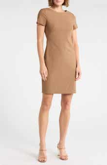 Theory Betty Short Sleeve Shift Dress