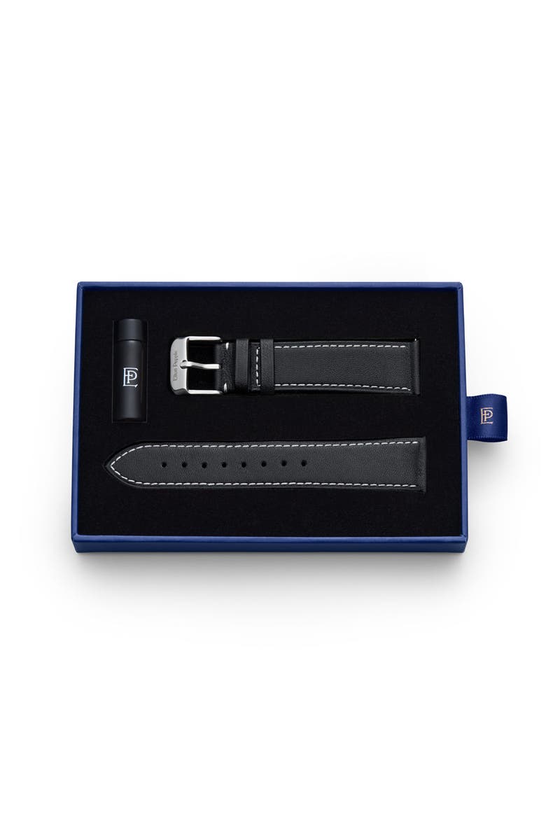 Bucktown Stitch - Silver Strap, Alternate, color, Black