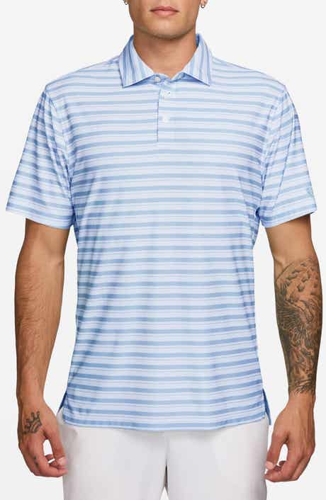 Stripe Dri-FIT Perforated Golf Polo