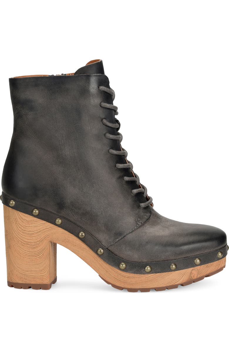 Kork-Ease<sup>®</sup> Sherborn Platform Bootie, Alternate, color, Dark Grey