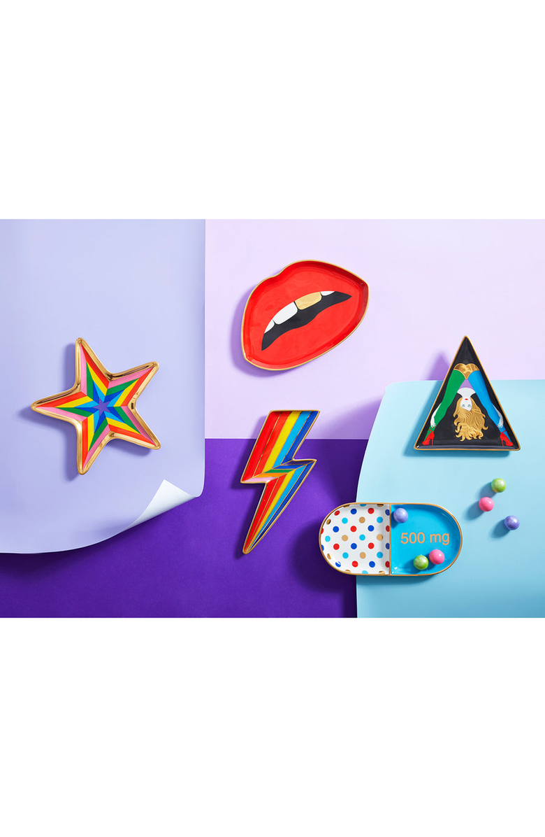 Jonathan Adler Lips Trinket Tray, Alternate, color,