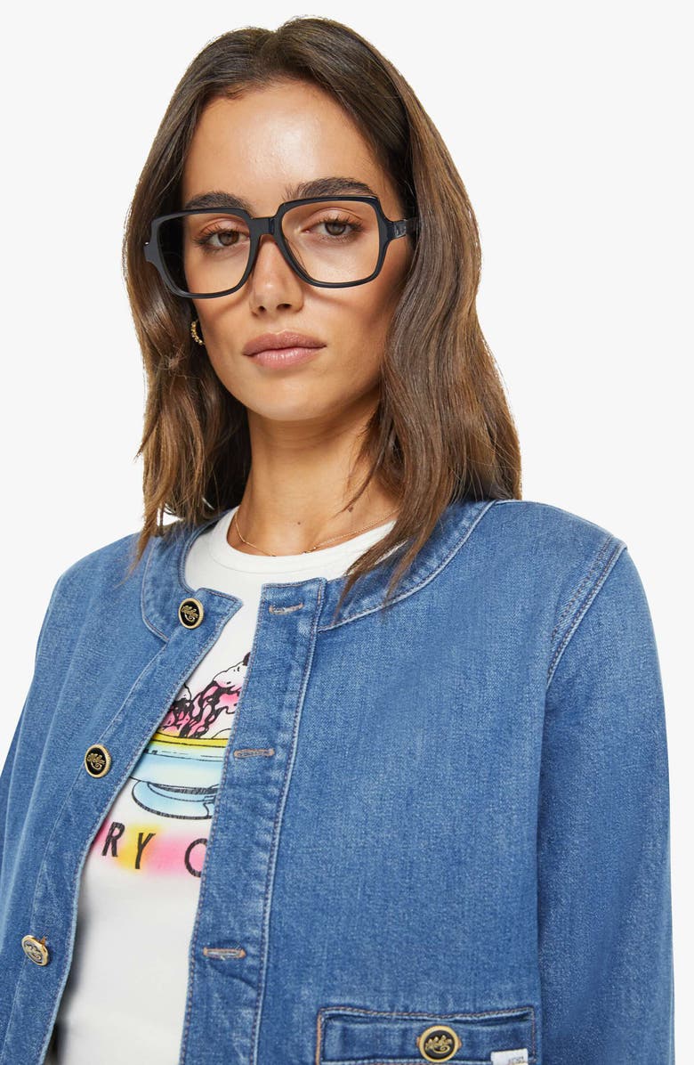 MOTHER The Stashed Picky Denim Jacket, Alternate, color, Whisk Me Away