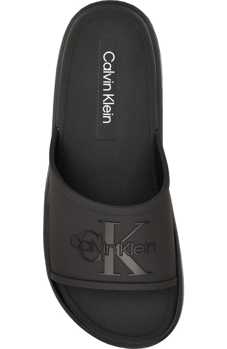 Calvin Klein Meloy Slide Sandal, Alternate, color, Black