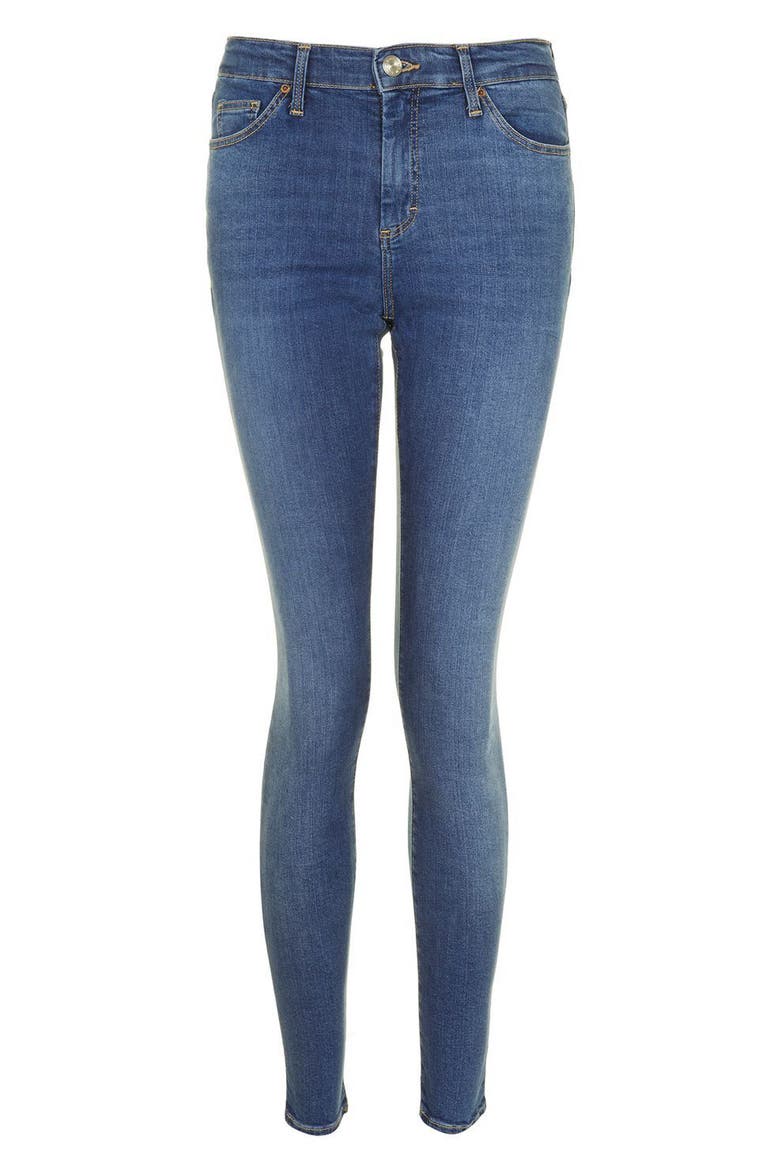 Sidney Skinny Ankle Jeans, Alternate, color, MID DENIM