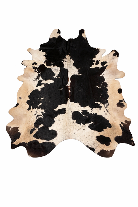 Eco Hides Audrey Black and white Cowhide Rug 7'10" × 6'0"