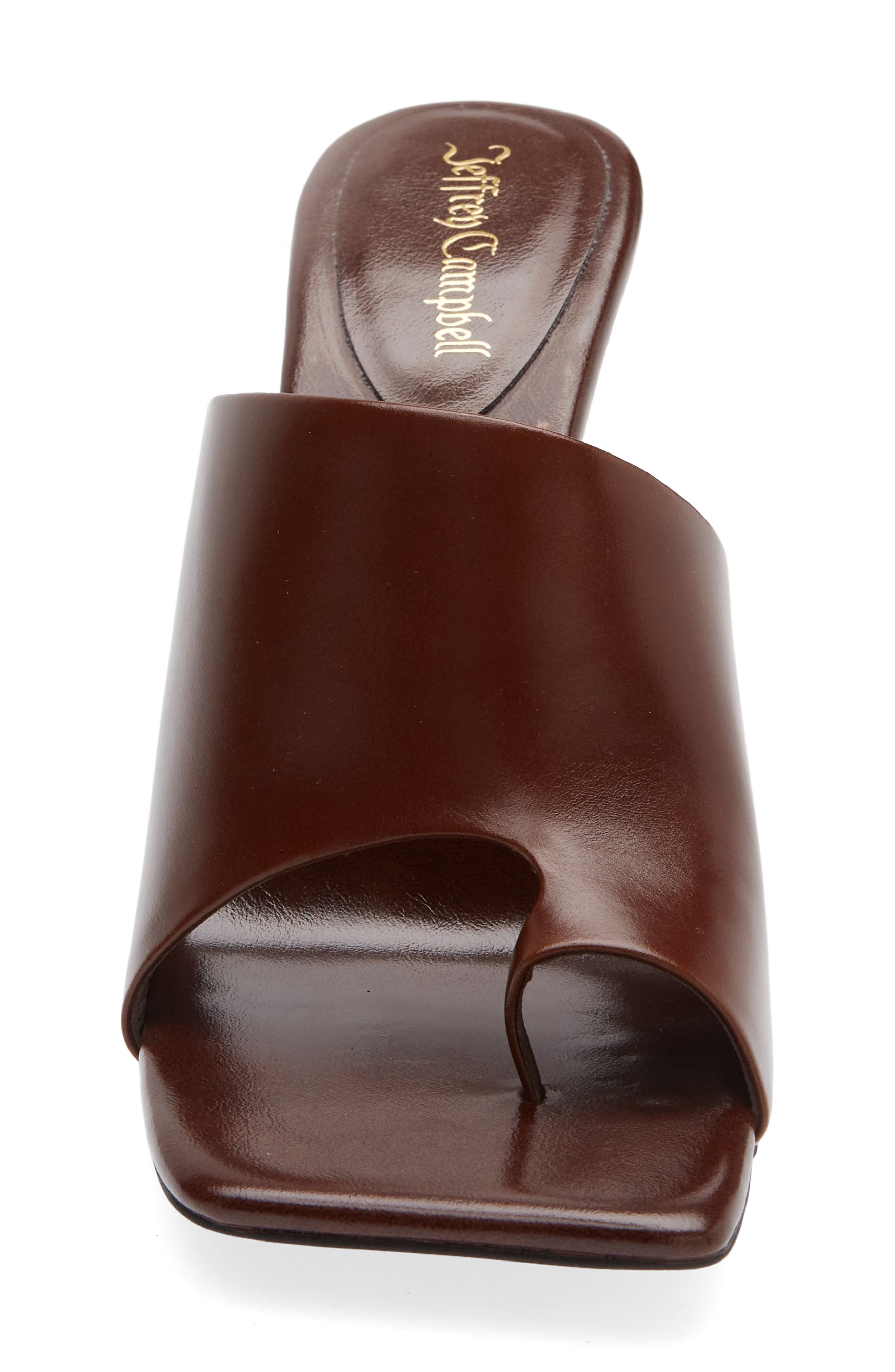 Allocate Slide Sandal, Alternate, color, BROWN