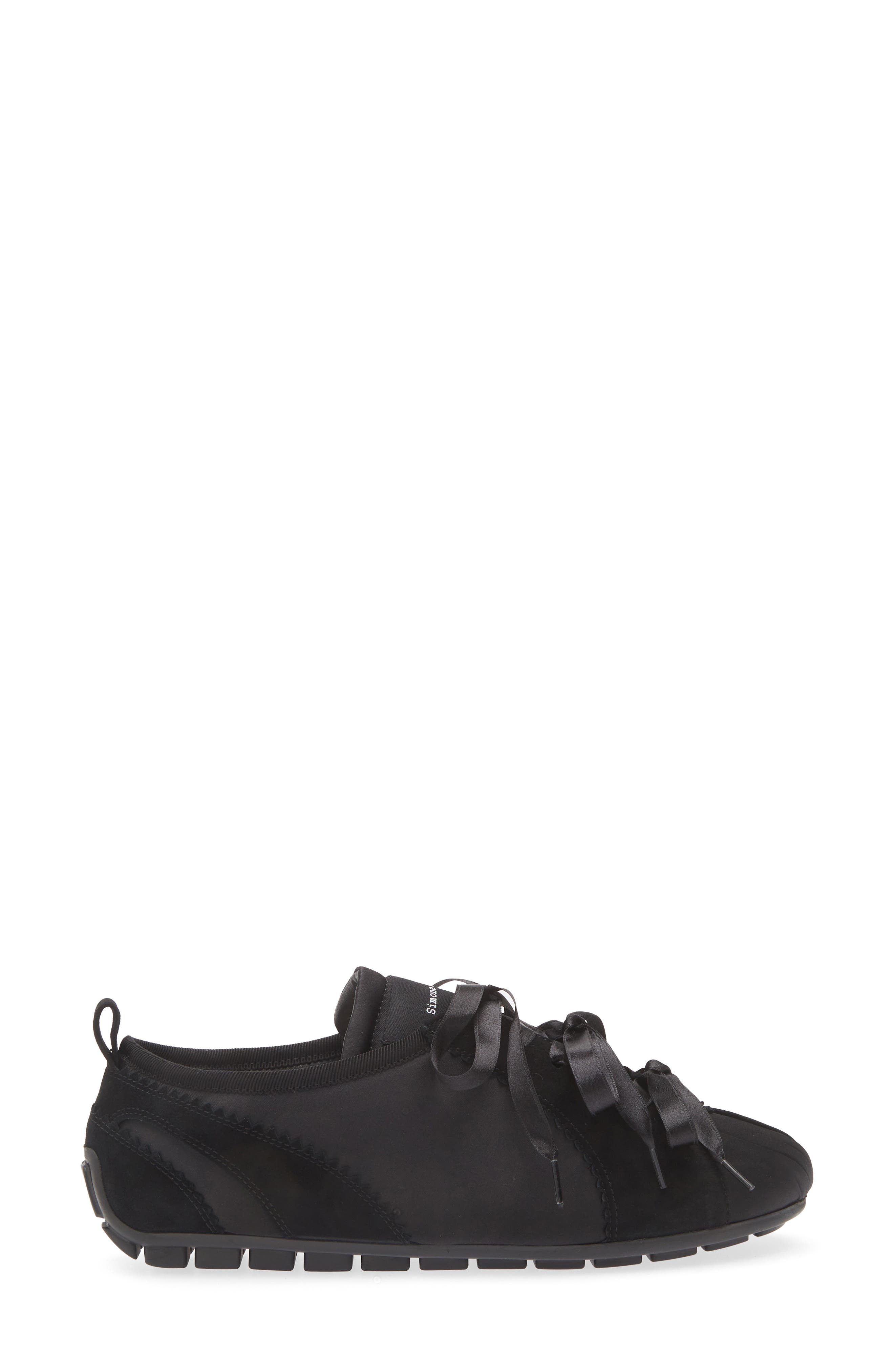 Simone Rocha Ballerina Grip Trainer Sneaker, Alternate, color, Black