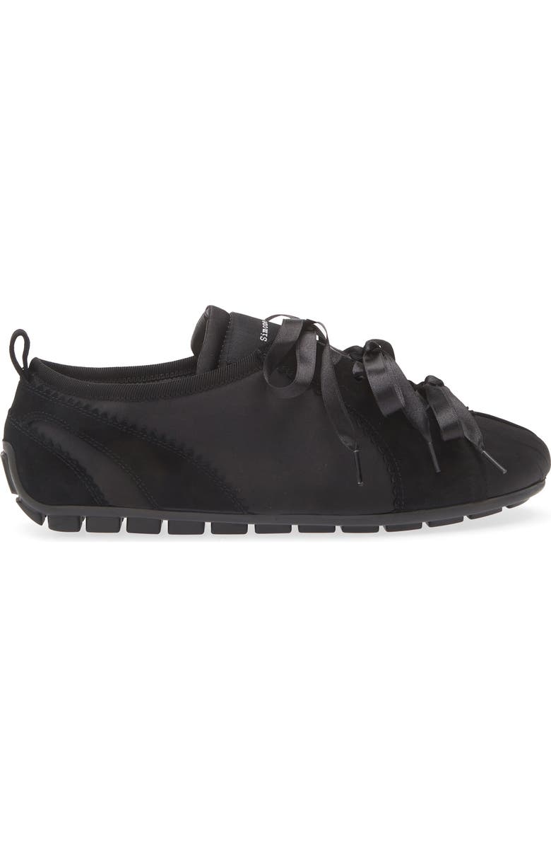 Simone Rocha Ballerina Grip Trainer Sneaker, Alternate, color, Black