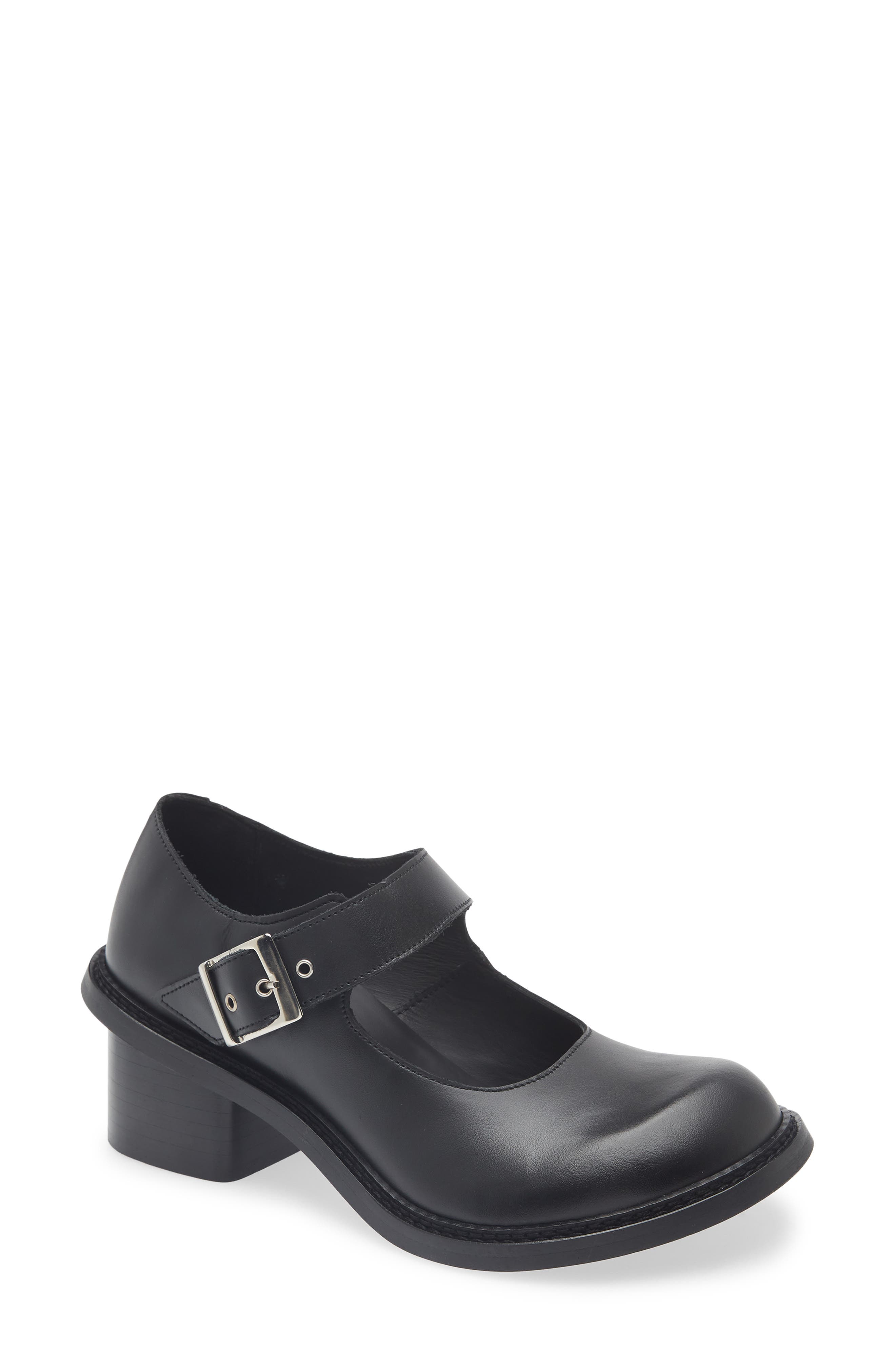 Comme des Garçons x Phileo Mary Jane Pump, Main, color, Black