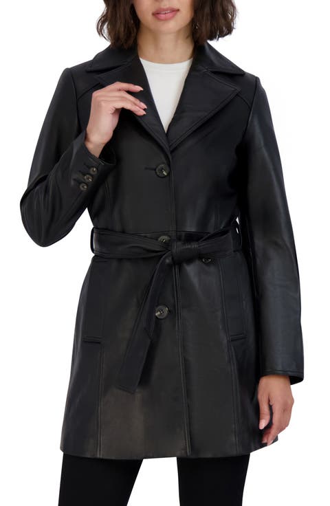 Nicole Leather Coat